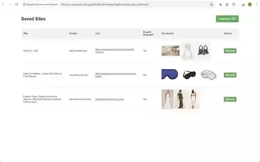 Shopify Checker and Detector  from Chrome web store to be run with OffiDocs Chromium online