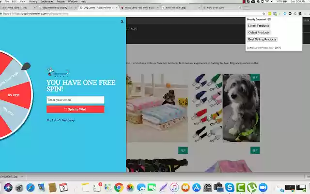 Shopify Product Revealer ຈາກຮ້ານເວັບ Chrome ທີ່ຈະດໍາເນີນການກັບ OffiDocs Chromium ອອນໄລນ໌
