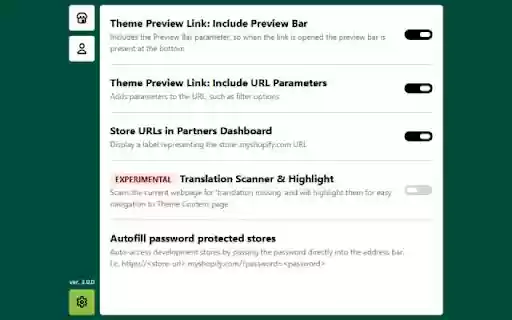 Shopify Toolbox  from Chrome web store to be run with OffiDocs Chromium online