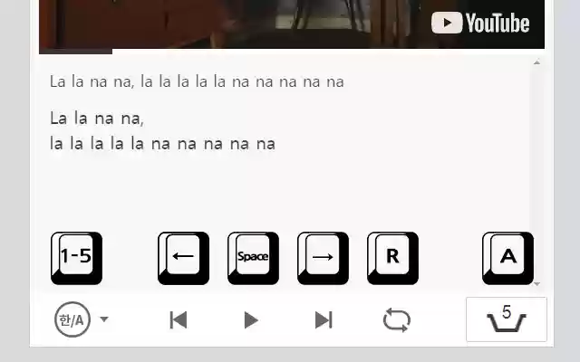 Shortcuts for Superfan  from Chrome web store to be run with OffiDocs Chromium online