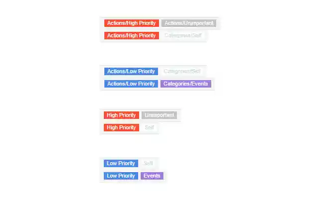 Short Gmail Labels  from Chrome web store to be run with OffiDocs Chromium online