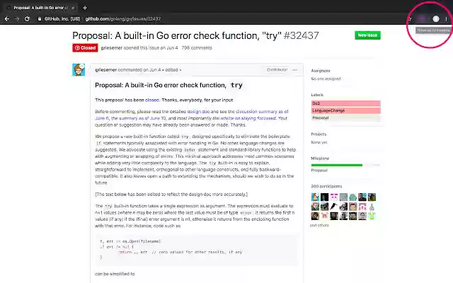 Show All GitHub Issue Comments  from Chrome web store to be run with OffiDocs Chromium online