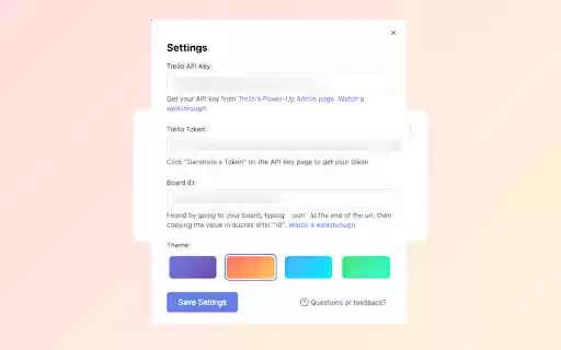 Show a Random Trello Card  from Chrome web store to be run with OffiDocs Chromium online