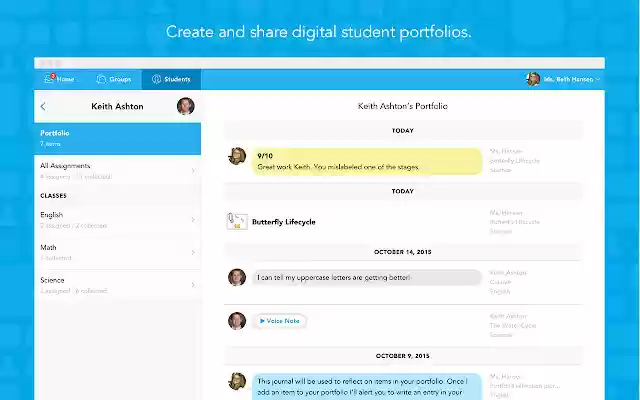 Showbie da Chrome Web Store será executado com OffiDocs Chromium online