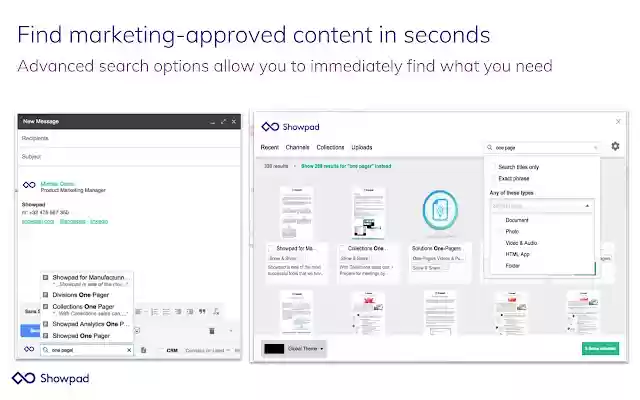 Showpad for Chrome  from Chrome web store to be run with OffiDocs Chromium online