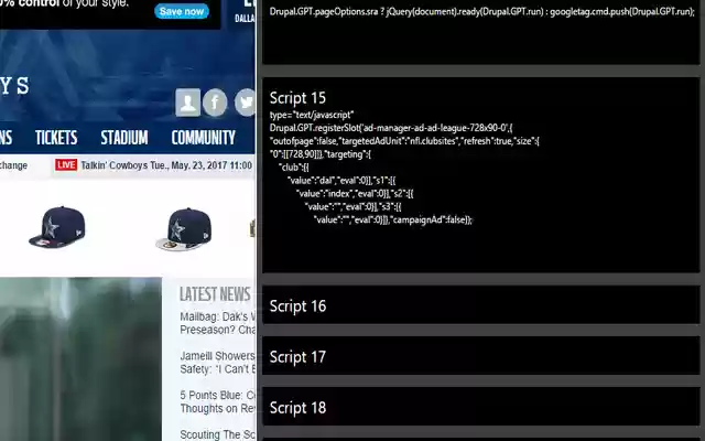 Show Scripts from Chrome web store to be run with OffiDocs Chromium online Show Scripts from Chrome web store to be run with OffiDocs Chromium online