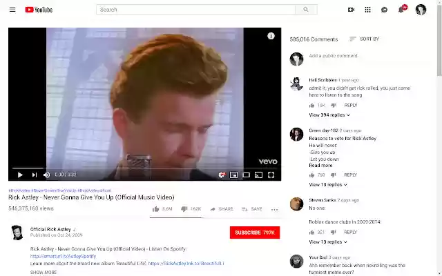 Show YouTube comments while watching  from Chrome web store to be run with OffiDocs Chromium online