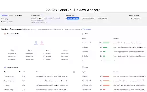 Shulex Copilot:ChatGPT E commerce Sidebar  from Chrome web store to be run with OffiDocs Chromium online