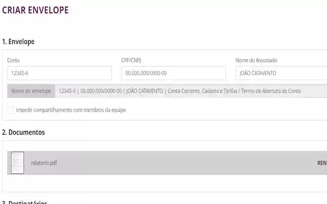 Sicredi Namirial  from Chrome web store to be run with OffiDocs Chromium online