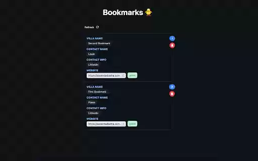Side Bookmarks from Chrome web store to be run with OffiDocs Chromium online Side Bookmarks from Chrome web store to be run with OffiDocs Chromium online
