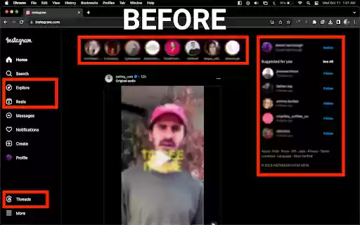 SiMi IG  from Chrome web store to be run with OffiDocs Chromium online