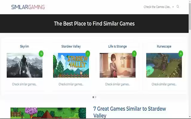Similar Gaming from Chrome web store to be run with OffiDocs Chromium online Similar Gaming from Chrome web store to be run with OffiDocs Chromium online