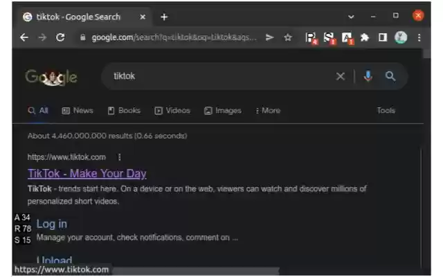 similarWeb website rank badge  from Chrome web store to be run with OffiDocs Chromium online