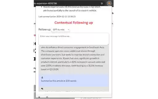 SimparizeAI  from Chrome web store to be run with OffiDocs Chromium online