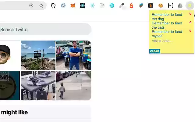 Simple as F**k Notes  from Chrome web store to be run with OffiDocs Chromium online