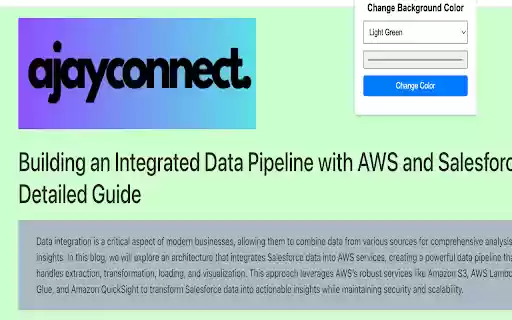 Simple Background Changer  from Chrome web store to be run with OffiDocs Chromium online