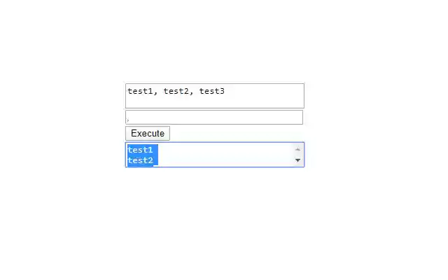 Simple data separator from Chrome web store to be run with OffiDocs Chromium online Simple data separator from Chrome web store to be run with OffiDocs Chromium online