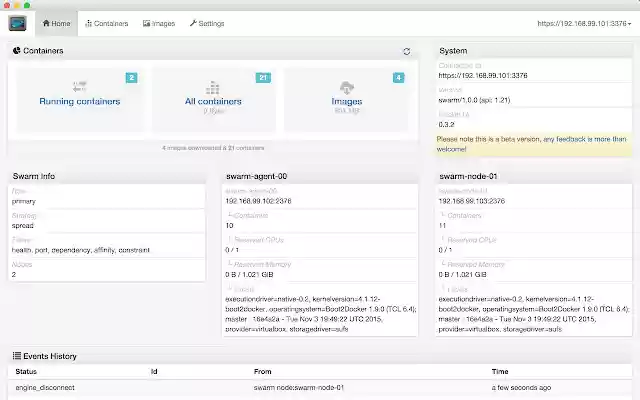 Simple Docker UI  from Chrome web store to be run with OffiDocs Chromium online Simple Docker UI  from Chrome web store to be run with OffiDocs Chromium online