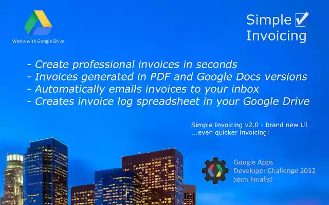 Simple Invoicing from Chrome web store to be run with OffiDocs Chromium online Simple Invoicing from Chrome web store to be run with OffiDocs Chromium online