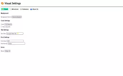Simple New Tab ✨: Customizable, Pastel Tabs from Chrome web store to be run with OffiDocs Chromium online Simple New Tab ✨: Customizable, Pastel Tabs from Chrome web store to be run with OffiDocs Chromium online