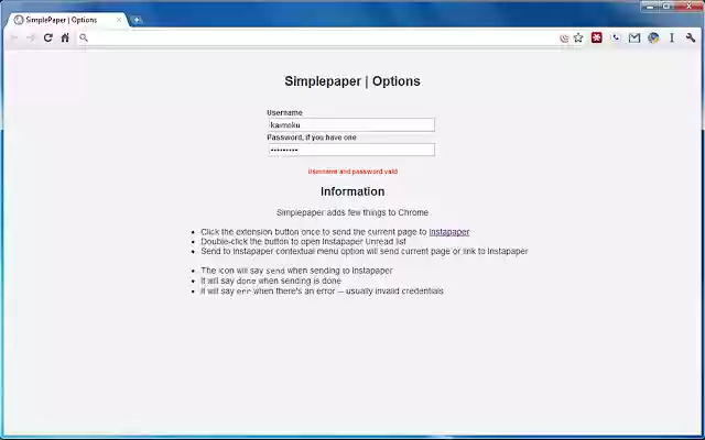 Simplepaper  from Chrome web store to be run with OffiDocs Chromium online