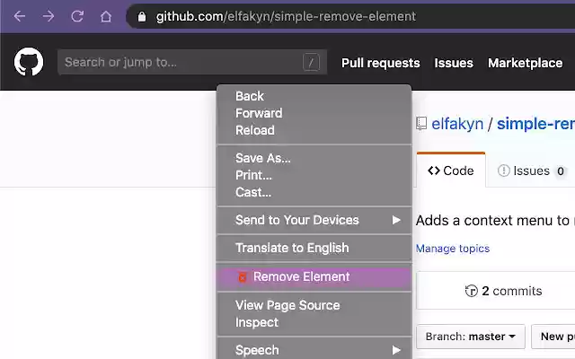 Simple Remove Element from Chrome web store to be run with OffiDocs Chromium online Simple Remove Element from Chrome web store to be run with OffiDocs Chromium online