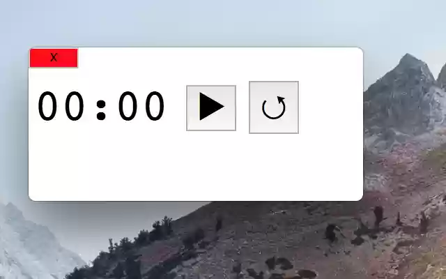 Simple Timer  from Chrome web store to be run with OffiDocs Chromium online