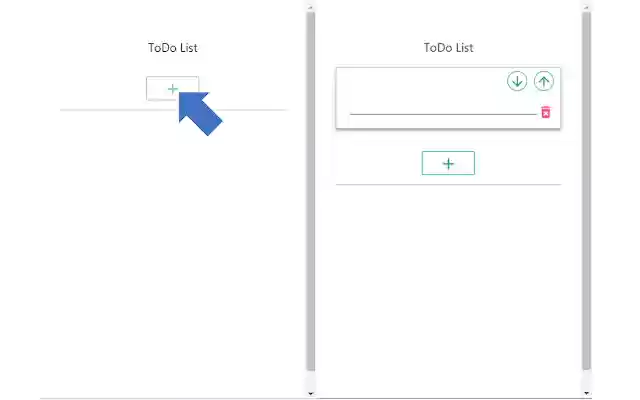 รายการสิ่งที่ต้องทำอย่างง่ายจาก Chrome เว็บสโตร์ที่จะเรียกใช้ด้วย OffiDocs Chromium ออนไลน์