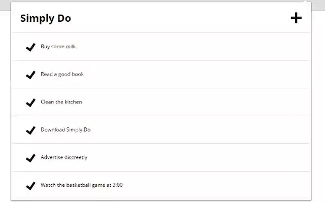 Simply Do from Chrome web store to be run with OffiDocs Chromium online Simply Do from Chrome web store to be run with OffiDocs Chromium online