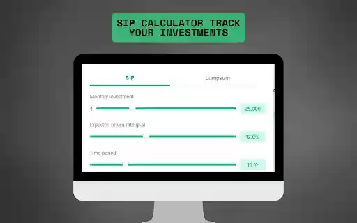 Sip Calculator Track Your Investments  from Chrome web store to be run with OffiDocs Chromium online