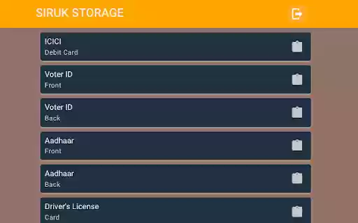 Siruk Storage  from Chrome web store to be run with OffiDocs Chromium online