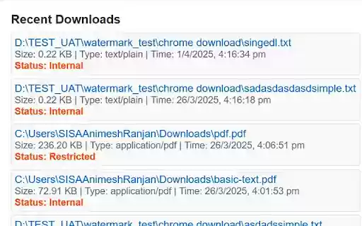 SISA Radar Download Monitor  from Chrome web store to be run with OffiDocs Chromium online