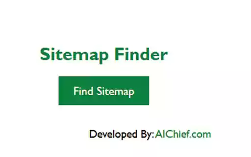 Sitemap Finder  from Chrome web store to be run with OffiDocs Chromium online