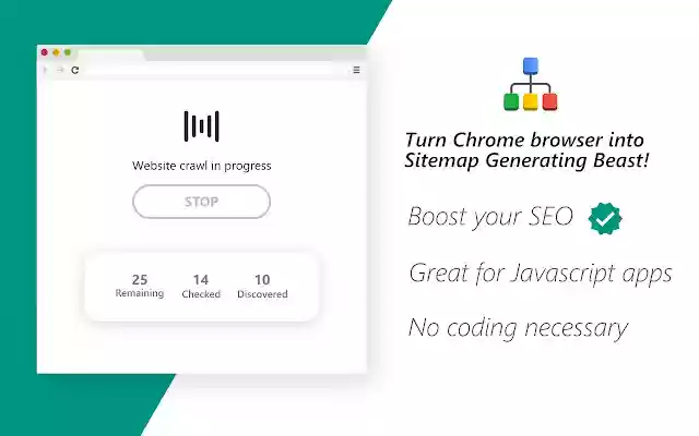 Sitemap Generator  from Chrome web store to be run with OffiDocs Chromium online