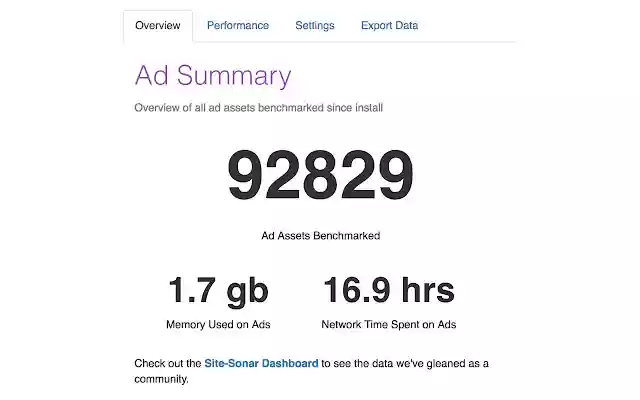 site sonar  from Chrome web store to be run with OffiDocs Chromium online