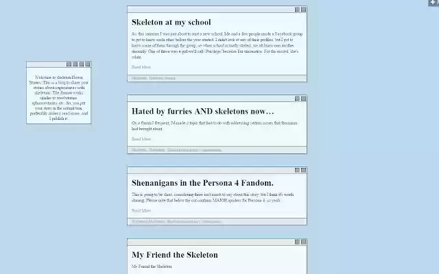 Skeleton J. Warrior  from Chrome web store to be run with OffiDocs Chromium online