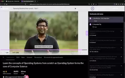 Skip series intro  from Chrome web store to be run with OffiDocs Chromium online