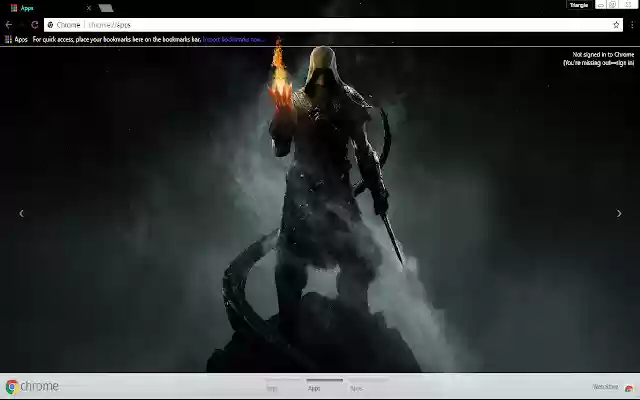 Skyrim1366x768  from Chrome web store to be run with OffiDocs Chromium online