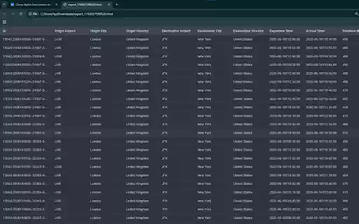 Skyscanner Scraper: Export Flights, Hotels, Details  more  from Chrome web store to be run with OffiDocs Chromium online