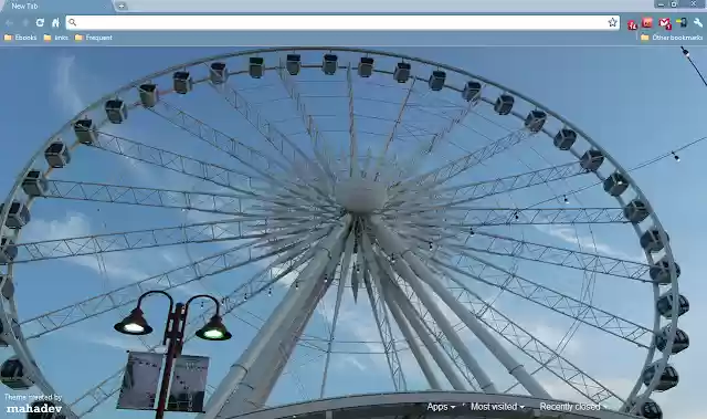 Skywheel 1920x1200 ze sklepu internetowego Chrome do uruchomienia z OffiDocs Chromium online