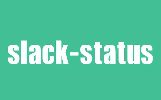 slack status  from Chrome web store to be run with OffiDocs Chromium online