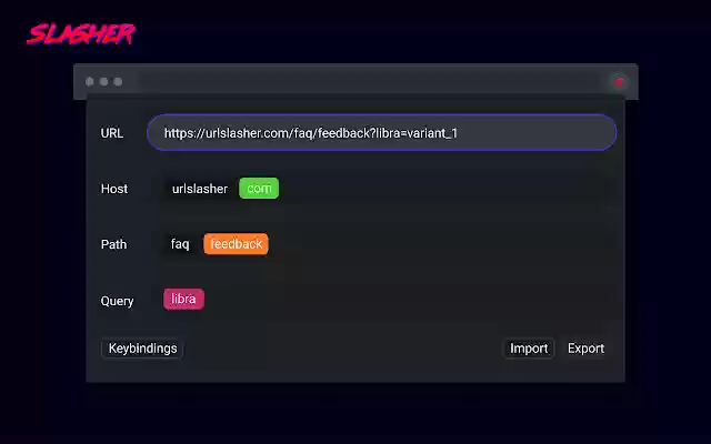 Slasher from Chrome web store to be run with OffiDocs Chromium online Slasher from Chrome web store to be run with OffiDocs Chromium online