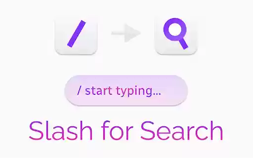 Slash for Search from Chrome web store to be run with OffiDocs Chromium online Slash for Search from Chrome web store to be run with OffiDocs Chromium online