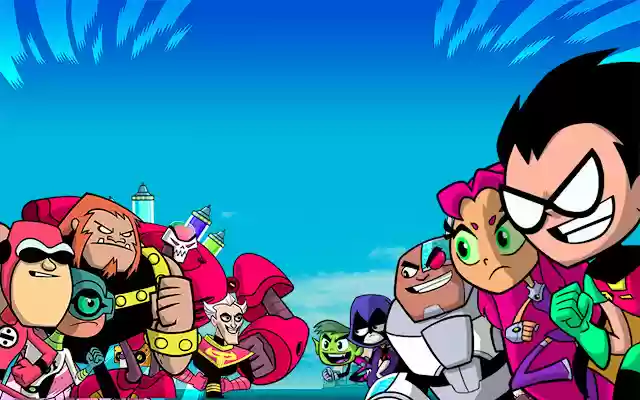 Slash of Justice Teen Titans Go  from Chrome web store to be run with OffiDocs Chromium online