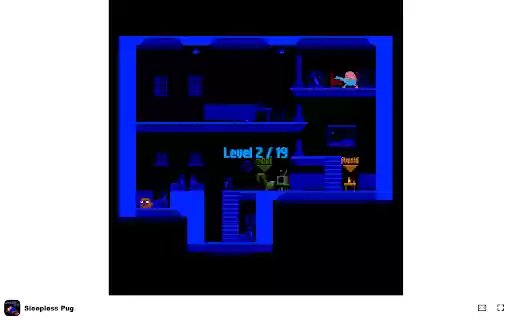 Sleepless Pug Game Join the Adorable Pug on an Endless Adventure!  from Chrome web store to be run with OffiDocs Chromium online