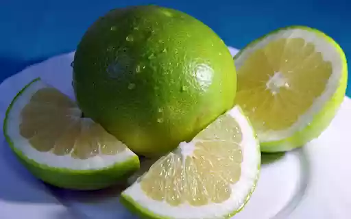 Sliced ​​lemon plate  from Chrome web store to be run with OffiDocs Chromium online