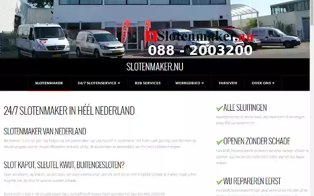 Slotenmaker Delft APP  from Chrome web store to be run with OffiDocs Chromium online