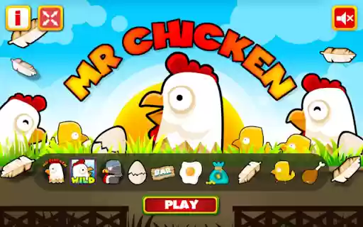 ﻿Slot Machine Mr Chicken  from Chrome web store to be run with OffiDocs Chromium online