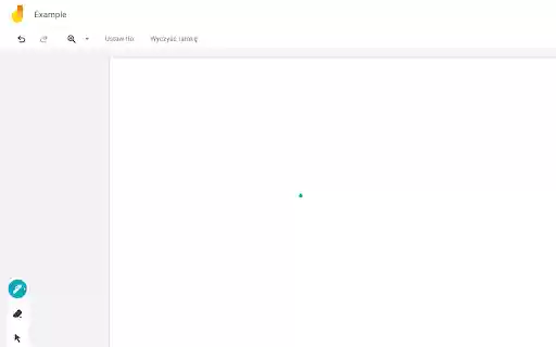 Small cursor for Jamboard  from Chrome web store to be run with OffiDocs Chromium online