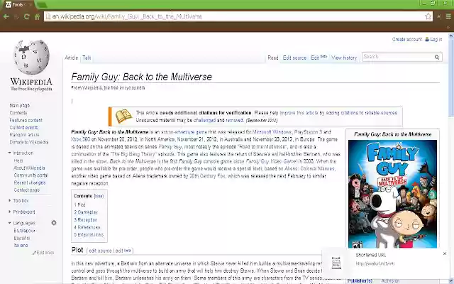 SmallURL from Chrome web store to be run with OffiDocs Chromium online SmallURL from Chrome web store to be run with OffiDocs Chromium online